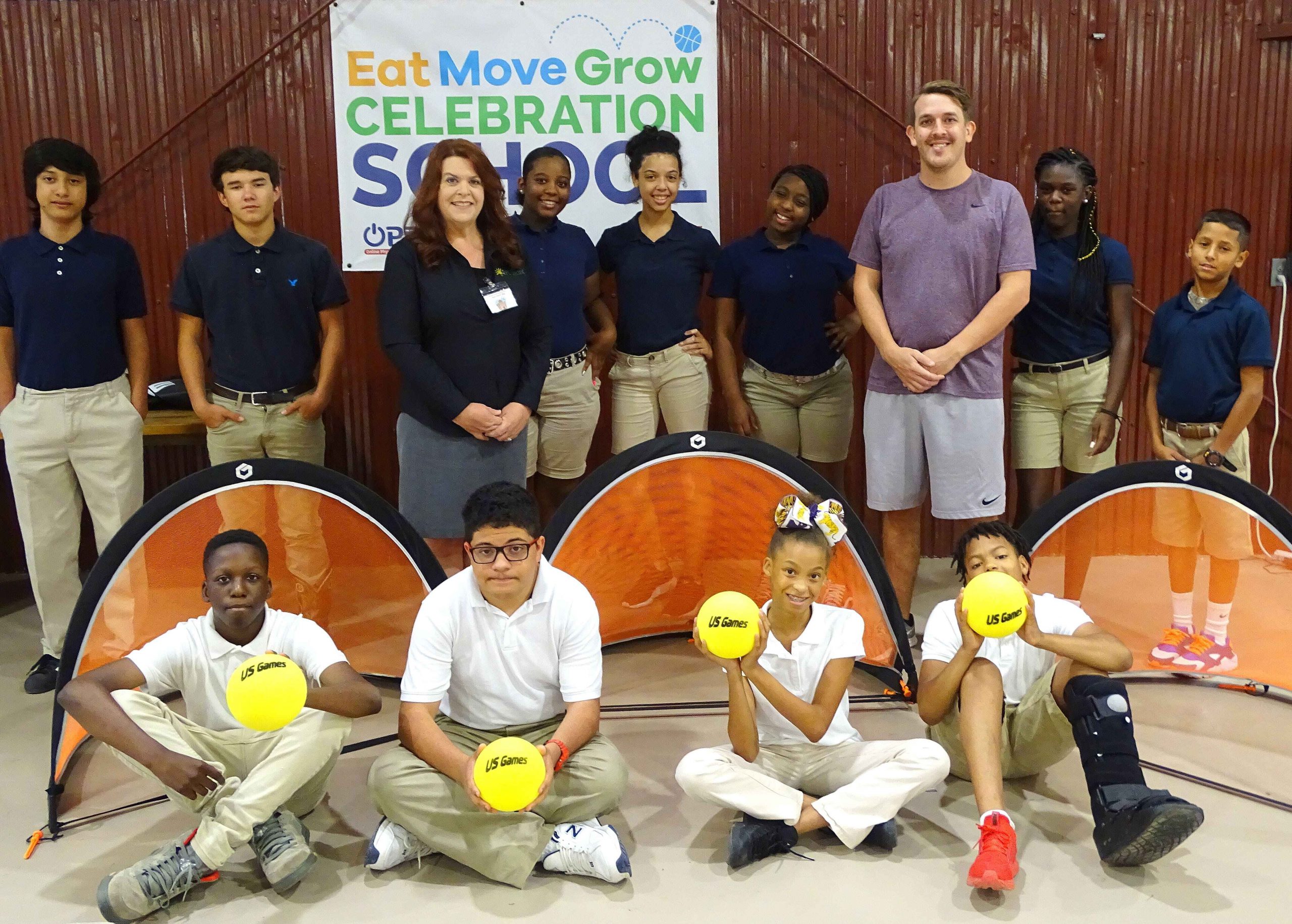 PC Electric Donates Soccer Equipment to Local School